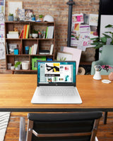 HP Laptop 14 - Ordenador portátil de 14" HD, Intel Celeron N4020, 4 GB RAM, 64 GB eMMC, Windows 11 Home