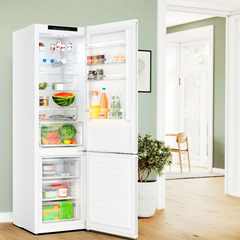 Frigorífico Combi Bosch KGN392WCF Blanco - 366 L, No Frost, VitaFresh y Eficiencia E