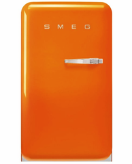 Frigorífico 1 Puerta Smeg FAB10LOR6 Naranja - 105 L, Diseño Retro, 37 dB y Eficiencia E
