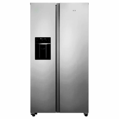 Frigorífico Americano AEG ORX9V351DU Inox - 572 L, No Frost, Eficiencia D y bajo ruido