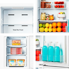 Frigorífico Combi Hisense RB329N4AWE Blanco - 255 L, No Frost, Eficiencia E y bajo ruido