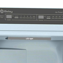 Frigorífico Combi Balay 3KFD763GI - 203 cm, No Frost, 36 dB y Eficiencia D