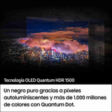 TV Samsung TQ65S90CATXXC 4K QLED de 65" - Televisor UHD con HDR10+ y Modo Juego