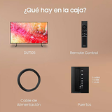 TV Samsung TU75DU7105KXXC LED 4K de 75" - Televisor UHD con HDR y Smart TV