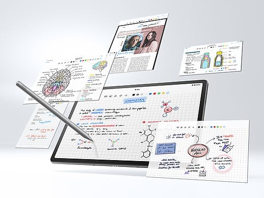 Lenovo Tab P12 - Tablet con Pantalla 12.7" 3K, Procesador MediaTek y 8GB de RAM