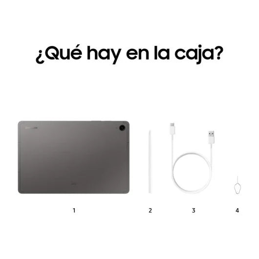 Tablet Samsung Galaxy Tab S9 FE+ - 12.4", WiFi, 8 GB RAM, 128 GB Almacenamiento y S Pen incluido