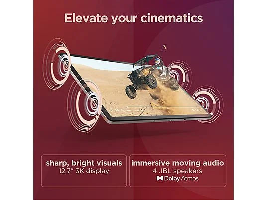 Lenovo Tab P12 - Tablet con Pantalla 12.7" 3K, Procesador MediaTek y 8GB de RAM