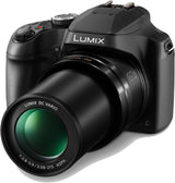 Panasonic LUMIX FZ80D - Cámara digital bridge 4K con zoom 60x y estabilizador óptico de imagen