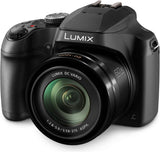 Panasonic LUMIX FZ80D - Cámara digital bridge 4K con zoom 60x y estabilizador óptico de imagen