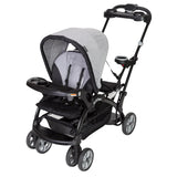 Baby Trend Sit N' Stand Ultra - Silla de paseo doble para dos niños en niebla matutina