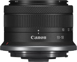 Canon EOS R50 - Cámara sin espejo de vlogging con objetivo RF-S 18-45mm, 24.2 MP y video 4K, color negro
