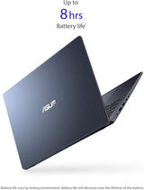 ASUS Vivobook Go Slim - Ordenador portátil de 15.6" FHD, Intel Celeron N4500, 4GB RAM, 128GB SSD, Windows 11