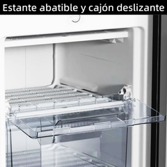 Congelador Vertical Chiq - 145 L, 5 Cajones, Puerta Reversible y Eficiencia E