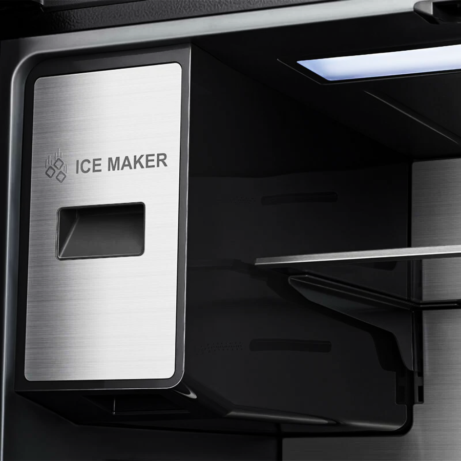 Frigorífico Americano Hisense RQ760N4IFE Negro - Puerta Francesa, No Frost, Compresor Inverter y Dispensador de Hielo/Agua