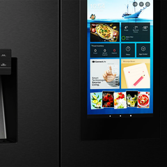 Frigorífico Americano Hisense RQ760N4IFE Negro - Puerta Francesa, No Frost, Compresor Inverter y Dispensador de Hielo/Agua