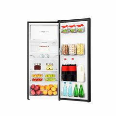 Frigorífico de 1 Puerta Hisense RR220D4BBE Negro - 165 L, Eficiencia E, bajo ruido y diseño compacto