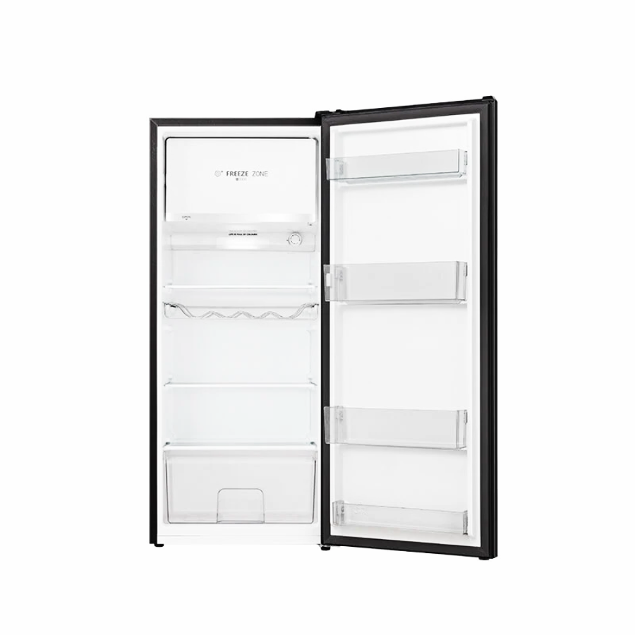 Frigorífico de 1 Puerta Hisense RR220D4BBE Negro - 165 L, Eficiencia E, bajo ruido y diseño compacto