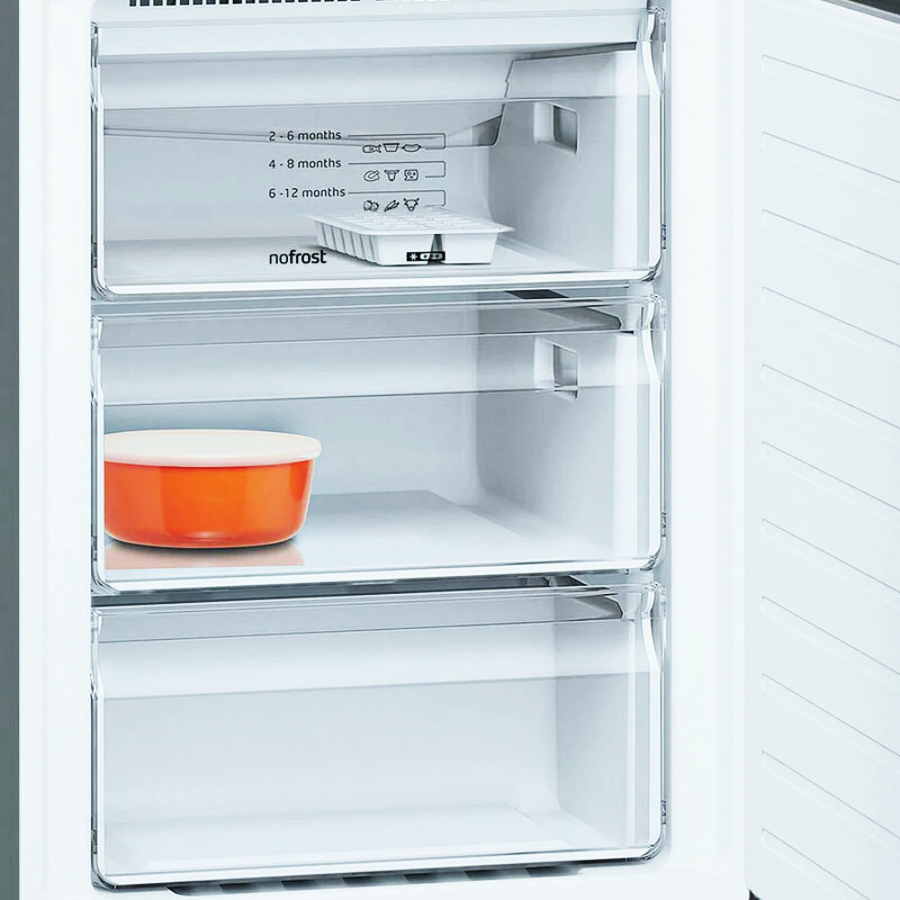 Frigorífico Combi Balay 3KFD763GI - 203 cm, No Frost, 36 dB y Eficiencia D