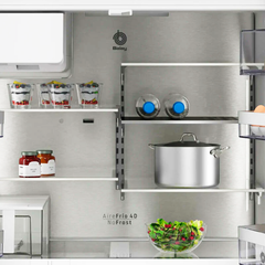 Frigorífico Americano Balay 3KME598XI Inox - 574 L, No Frost, MultiAir Flow y 39 dB