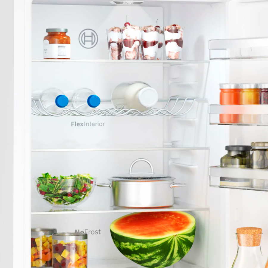 Frigorífico Combi Bosch KGN392WCF Blanco - 366 L, No Frost, VitaFresh y Eficiencia E