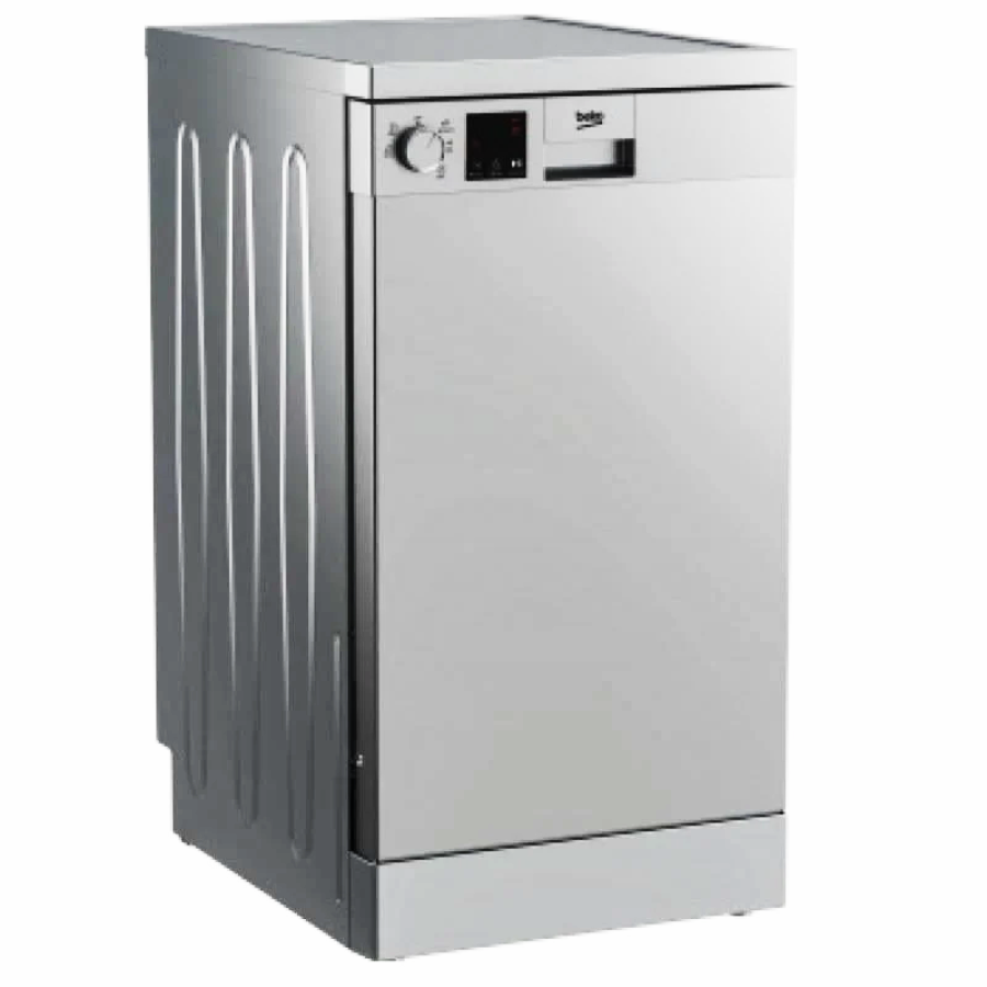 Lavavajillas Beko DVS05024X - 10 cubiertos - 45 cm - Plata