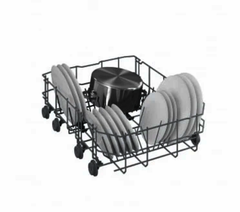 Lavavajillas Beko DVS05024X - 10 cubiertos - 45 cm - Plata