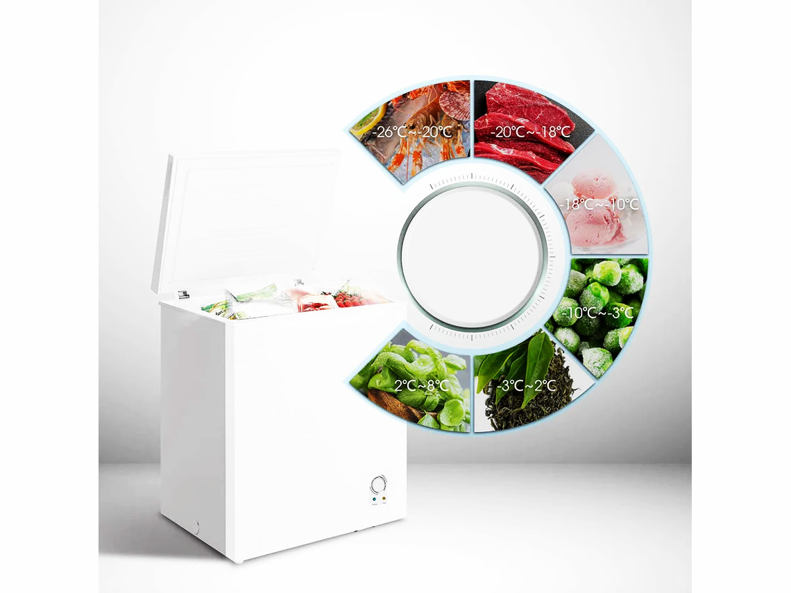 Congelador Horizontal Hisense FT184D4AWF - 142 L, Compacto y Eficiencia F