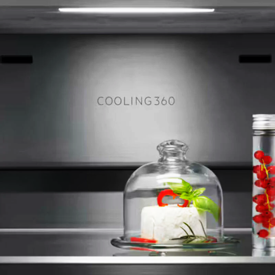 Frigorífico Americano AEG ORX9V351DU Inox - 572 L, No Frost, Eficiencia D y bajo ruido