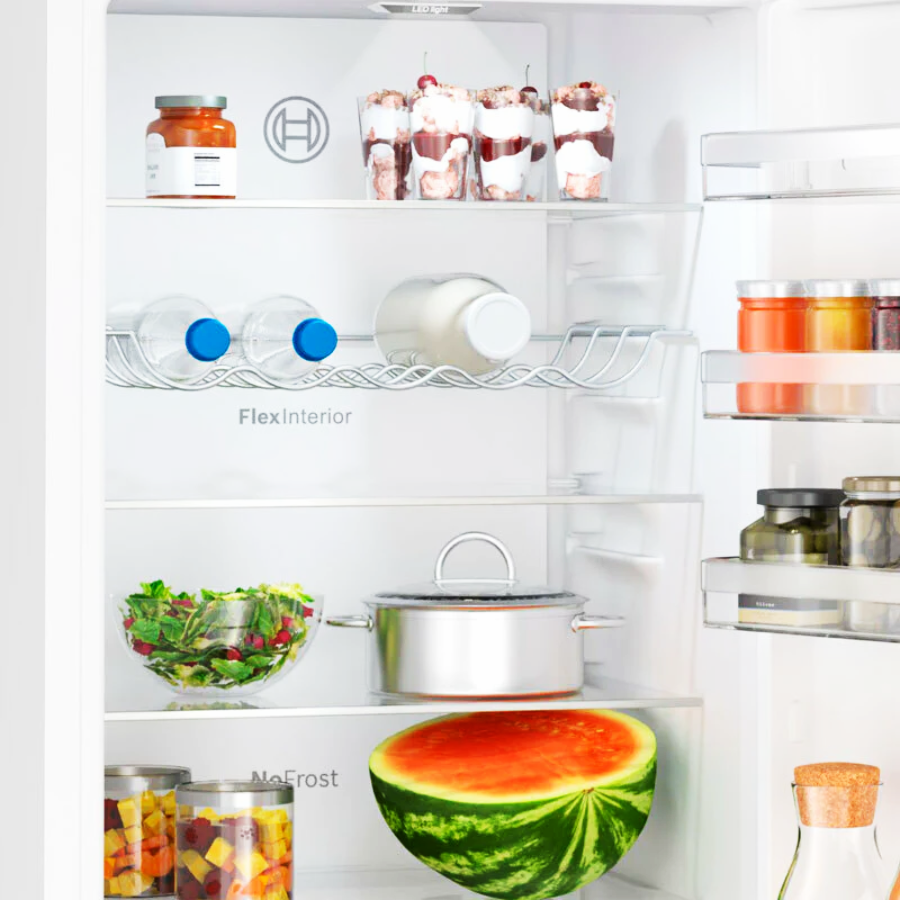 Frigorífico Combi Bosch KGN392WCF Blanco - 366 L, No Frost, VitaFresh y Eficiencia E