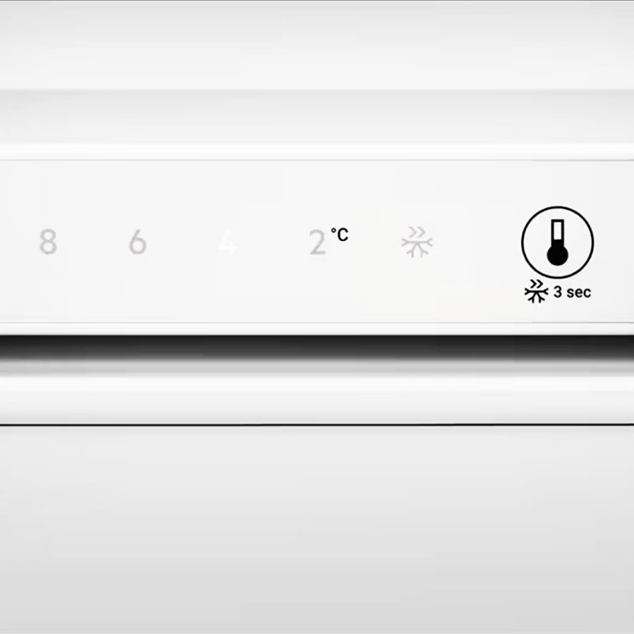 Frigorífico de 1 Puerta AEG RTB411E1AW Blanco - OptiSpace, Control Electrónico y Congelador integrado