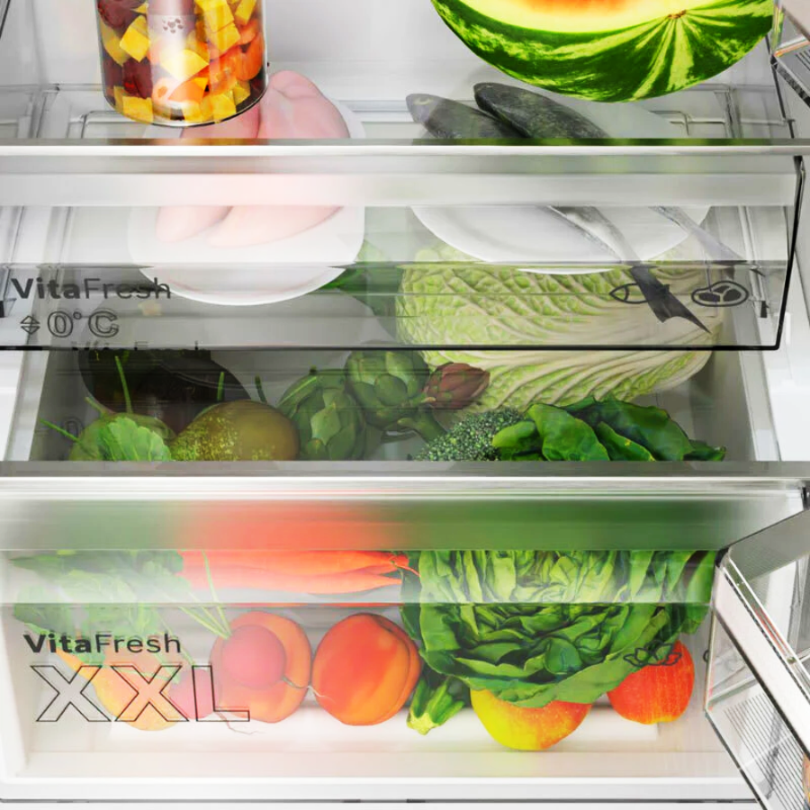 Frigorífico Combi Bosch KGN39VXBT Gris - 363 L, No Frost, VitaFresh XXL y doble circuito de frío