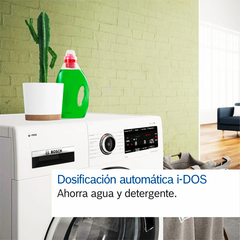 Lavadora Bosch WGB254A1ES - 10 kg, i-DOS, Eficiencia A, WiFi y AquaStop