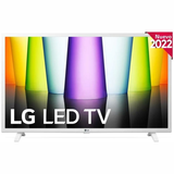 TV LG 32LQ63806LC LED de 32" - Televisor HD, Smart TV con ThinQ AI, color blanco