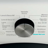 Lavasecadora Whirlpool FWDD1074269BVSPT - 10 kg, con tecnología 6th Sense y bomba de calor