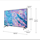 TV Samsung TU85CU7105KXXC 4K de 85" - Televisor UHD con HDR y Smart TV