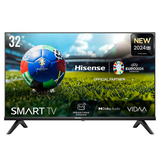TV Hisense 32A4N LED de 32" - Televisor HD, 720p con Dolby Audio, Quad Core y VIDAA U 7