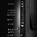 TV Hisense 32A4N LED de 32" - Televisor HD, 720p con Dolby Audio, Quad Core y VIDAA U 7