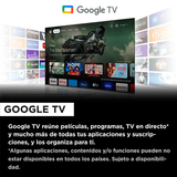 TV TCL 98C655 QLED 4K de 98" - Televisor UHD con tecnología Quantum Dot, Dolby Atmos y HDMI 2.1