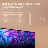 TV Samsung TQ55Q70DATXXC QLED 4K de 55" - Televisor UHD con Quantum HDR, 120Hz y Dolby Atmos