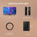 TV Samsung TQ55Q70DATXXC QLED 4K de 55" - Televisor UHD con Quantum HDR, 120Hz y Dolby Atmos
