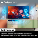 TV Hisense 40A5NQ QLED 4K de 40" - Televisor UHD, 100% Quantum Dot Color, Smart TV