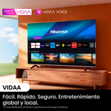 TV Hisense 43A6N LED 4K de 43" - Televisor UHD con HDR y Smart TV
