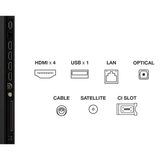 TV TCL 85C7K MiniLED 4K de 85" - Televisor UHD con QD-MiniLED, 3000 nits y 178° de ángulo de visión