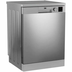 Lavavajillas Beko DVN05320X - 13 cubiertos - 60 cm - Acero inoxidable antihuellas