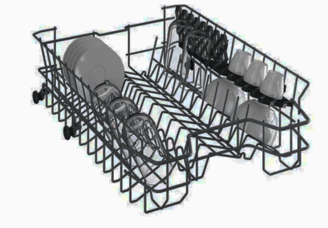 Lavavajillas Beko DVS05024W - 10 cubiertos - 45 cm - Blanco