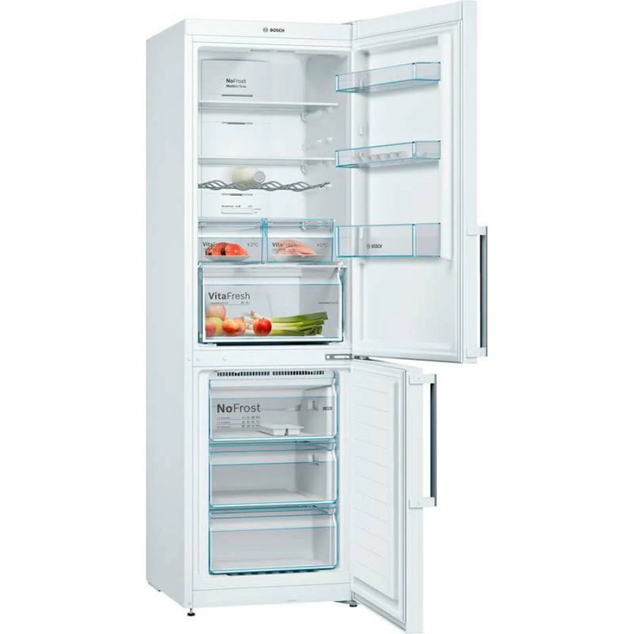 Frigorífico Combi Bosch KGN36XWEP Blanco - No Frost, VitaFresh y Eficiencia A++