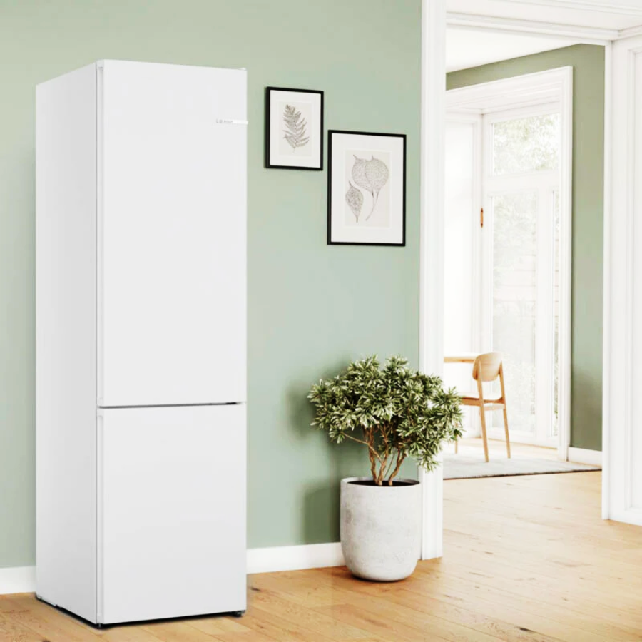 Frigorífico Combi Bosch KGN392WCF Blanco - 366 L, No Frost, VitaFresh y Eficiencia E