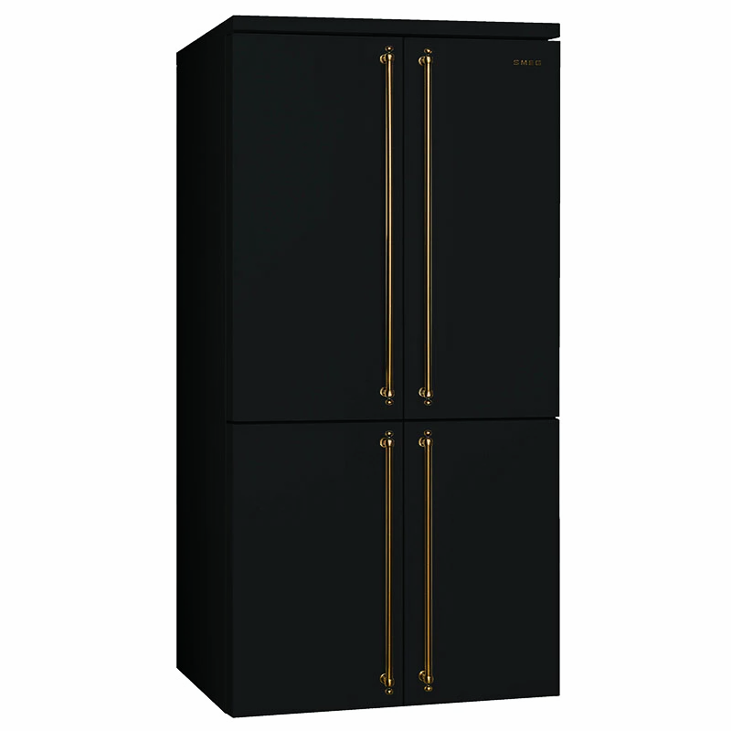 Frigorífico Americano Smeg FQ60CAO6 Gris Antracita - 572 L, No Frost, 37 dB y Diseño Colonial